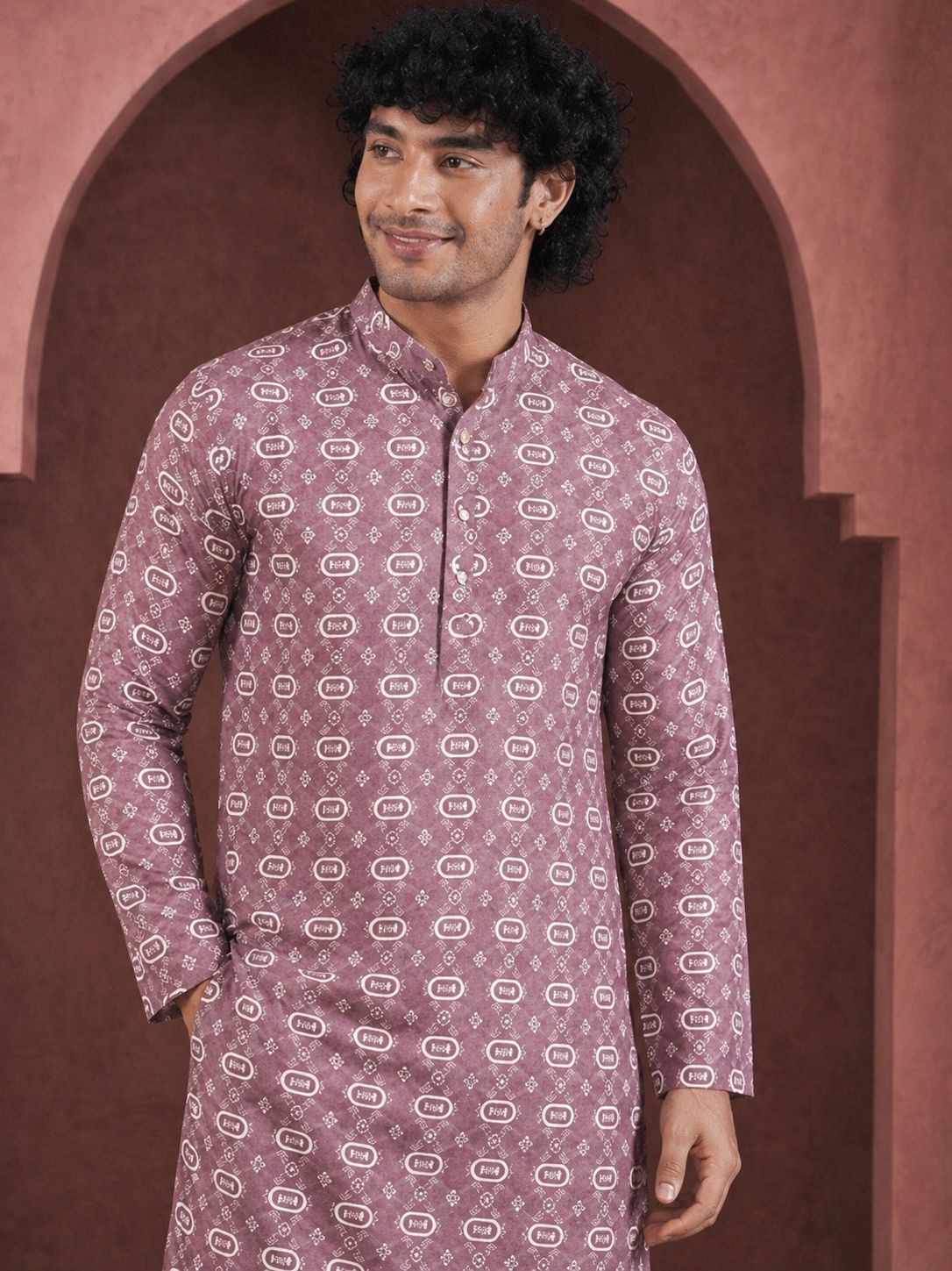 Printed Sequence Kurta